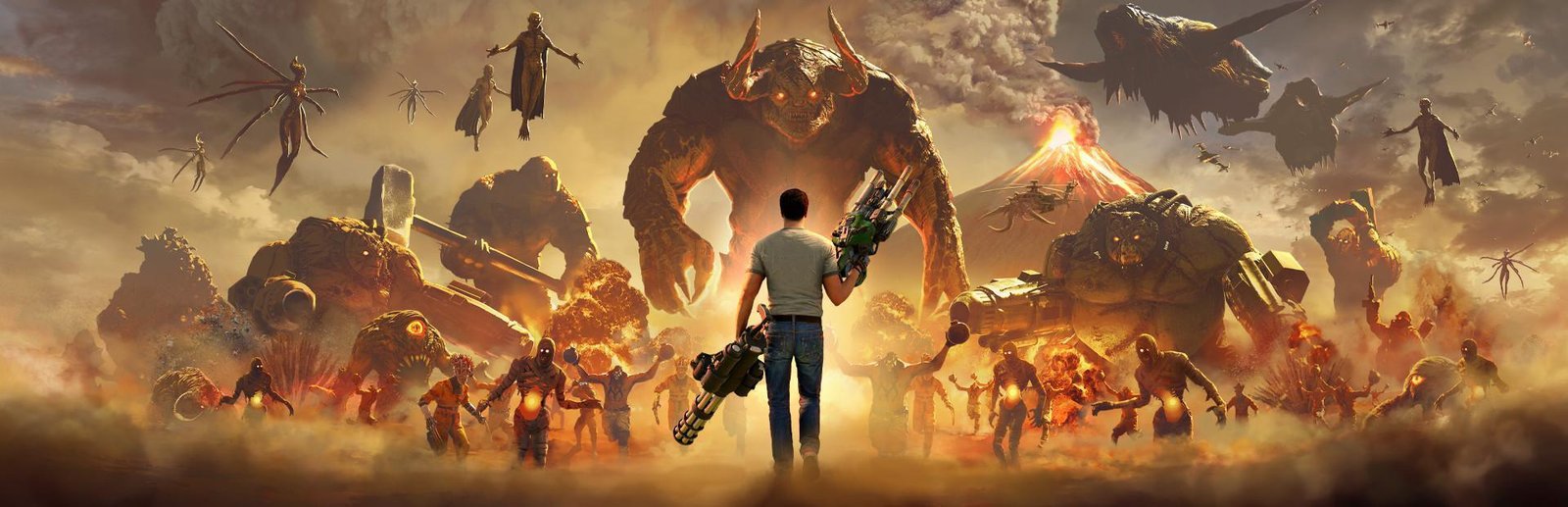 Portada de Serious Sam 4