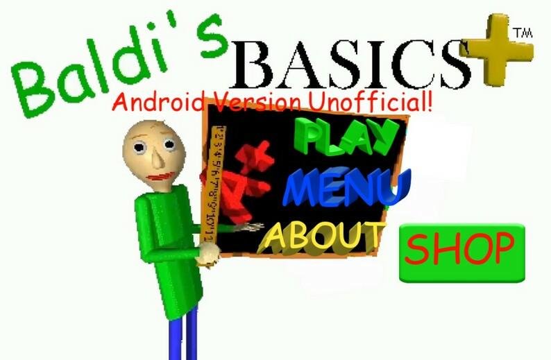 Portada de Baldi's BASICS Plus Android