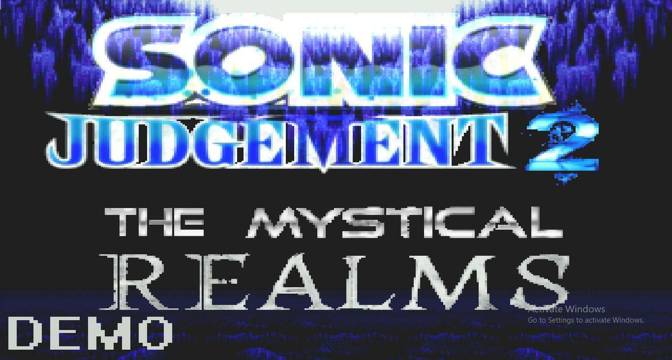 Portada de Sonic Judgement 2! The Mystical Realms IMPROVED DEMO