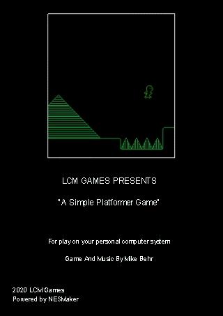 Portada de A Simple Platformer Game
