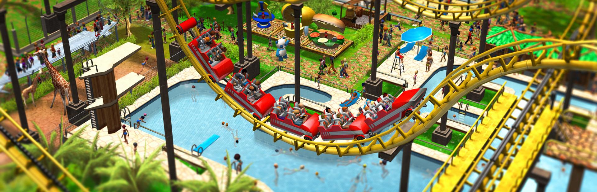 Portada de RollerCoaster Tycoon 3: Complete Edition