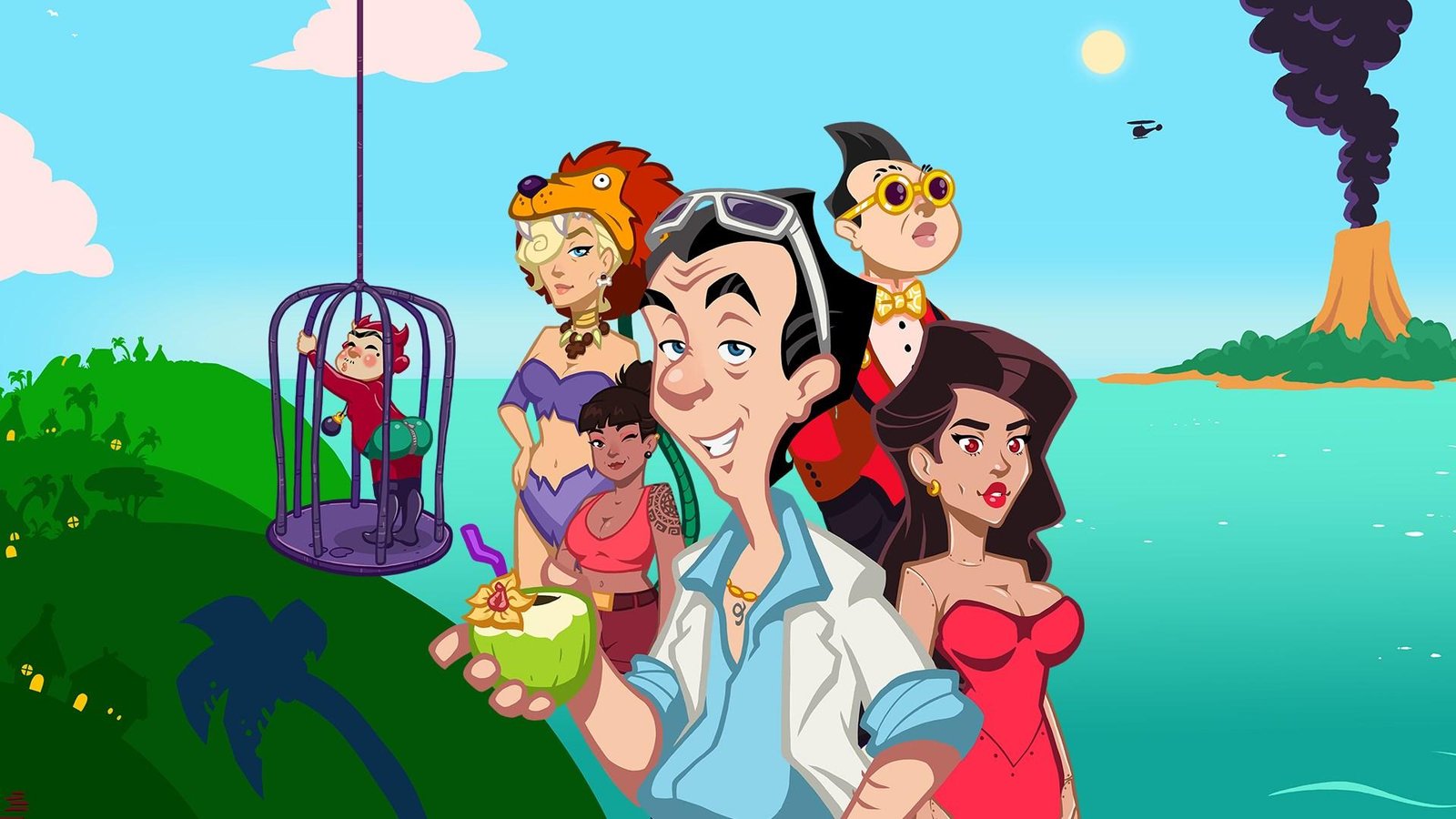 Portada de Leisure Suit Larry - Wet Dreams Dry Twice