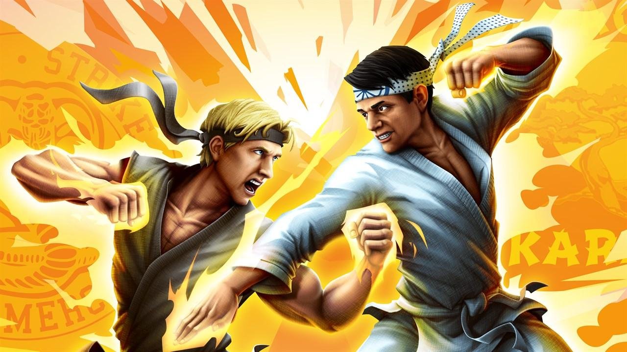 Portada de Cobra Kai: The Karate Kid Saga Continues
