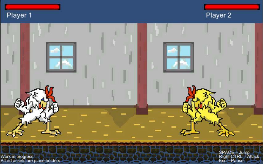 Portada de Super Clash Chicken