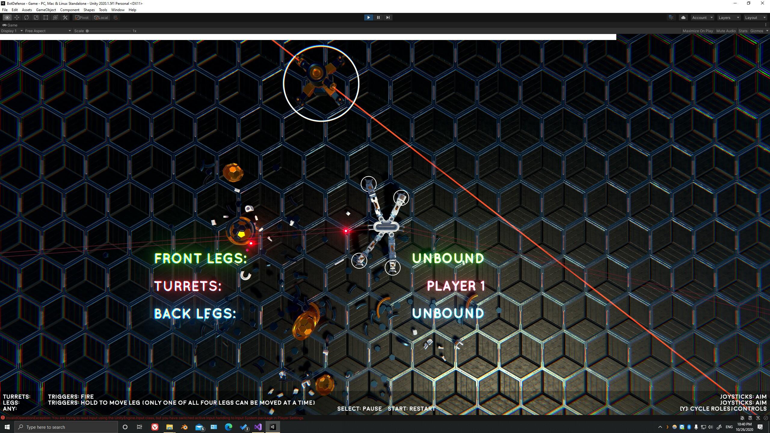 Portada de Bot Defense - Three Player Local Co-Op Mayhem
