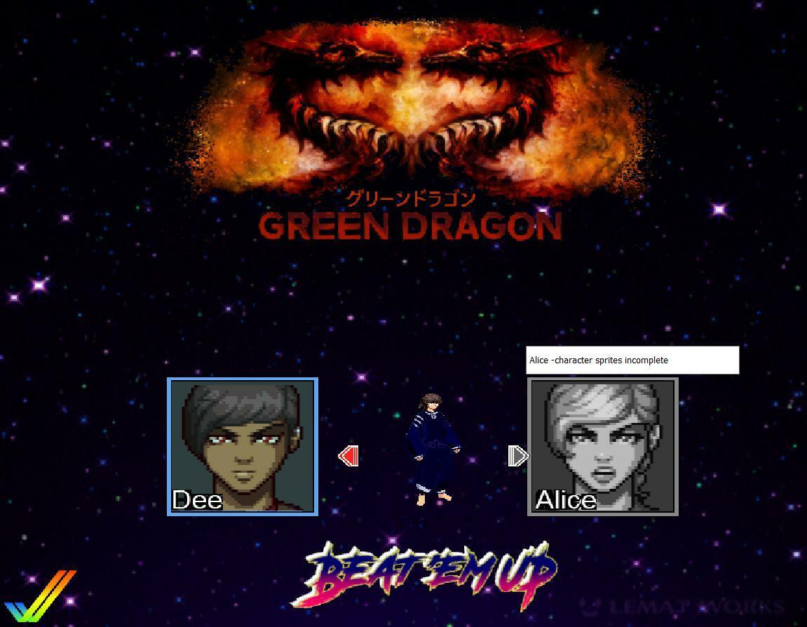 Portada de Green Dragon/グリーンドラゴン