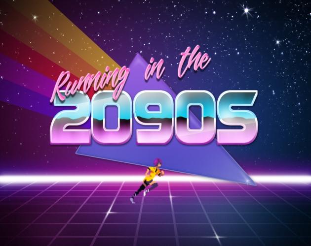 Portada de Running in the 2090s