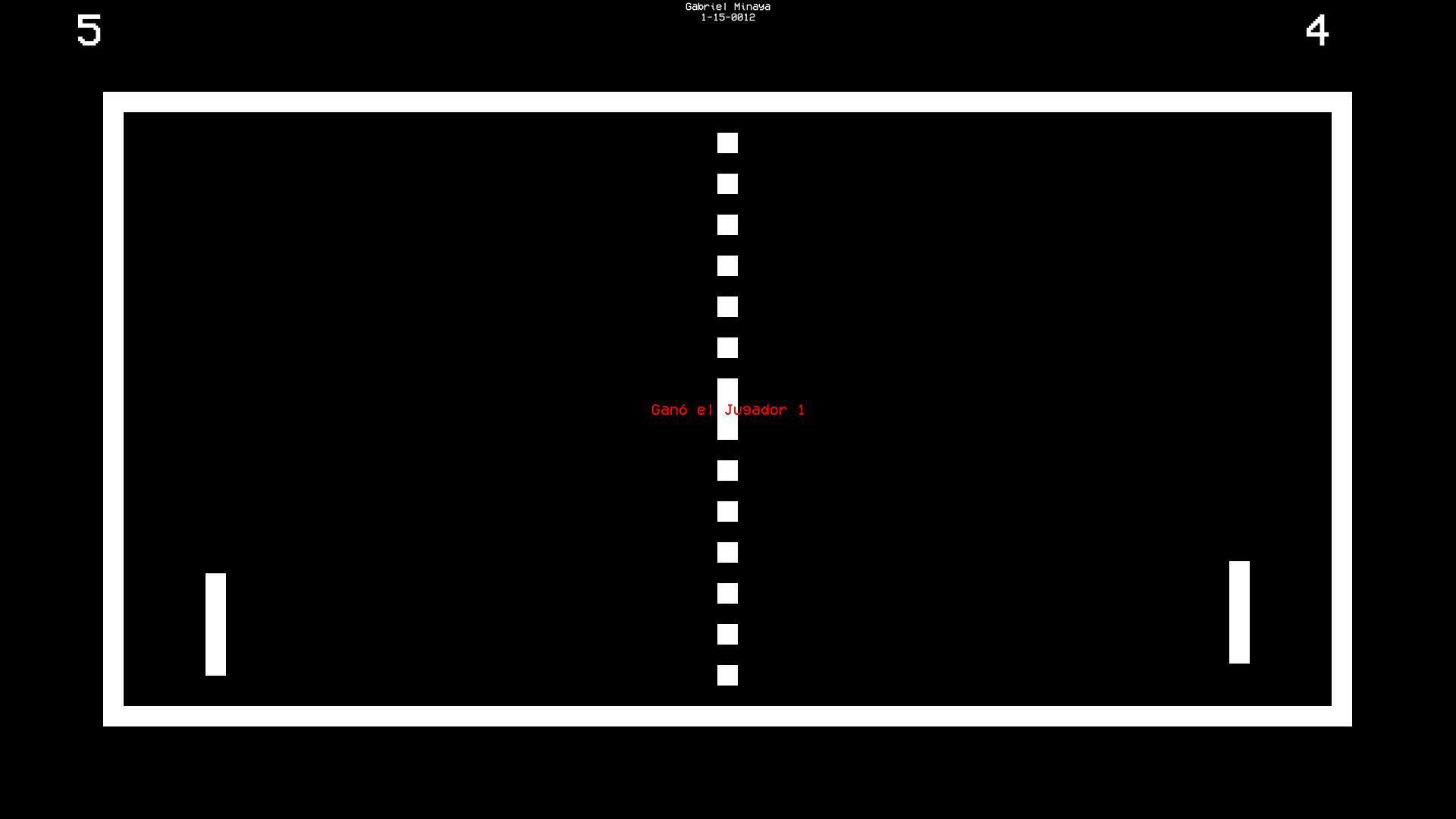 Portada de PONG (itch) (gabrielminaya)
