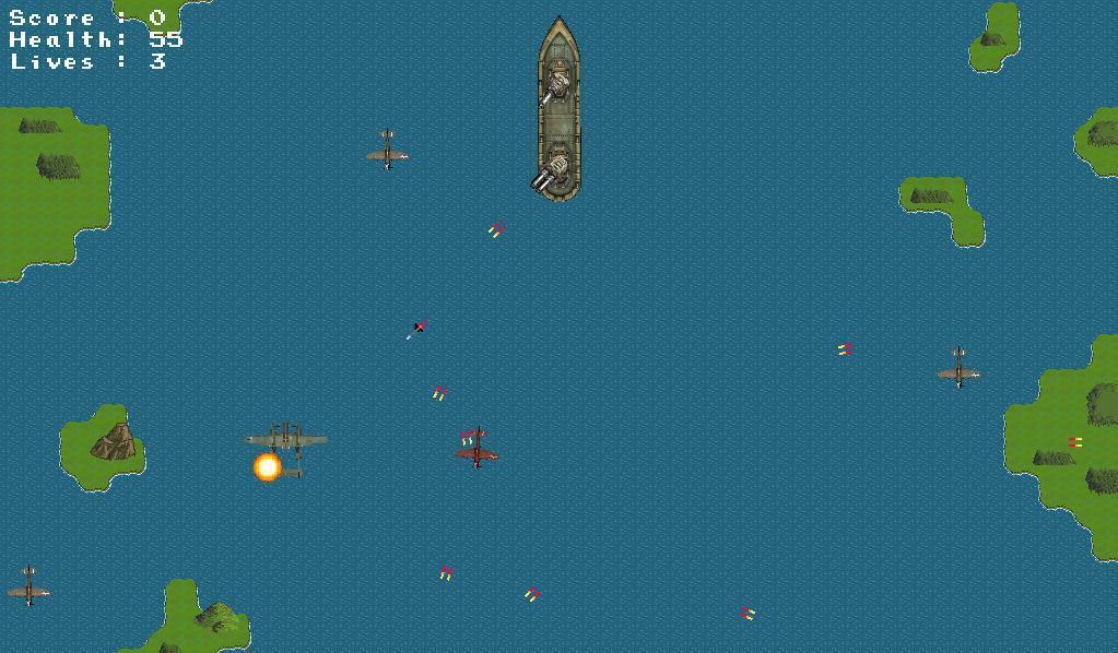Portada de Retro Plane Game