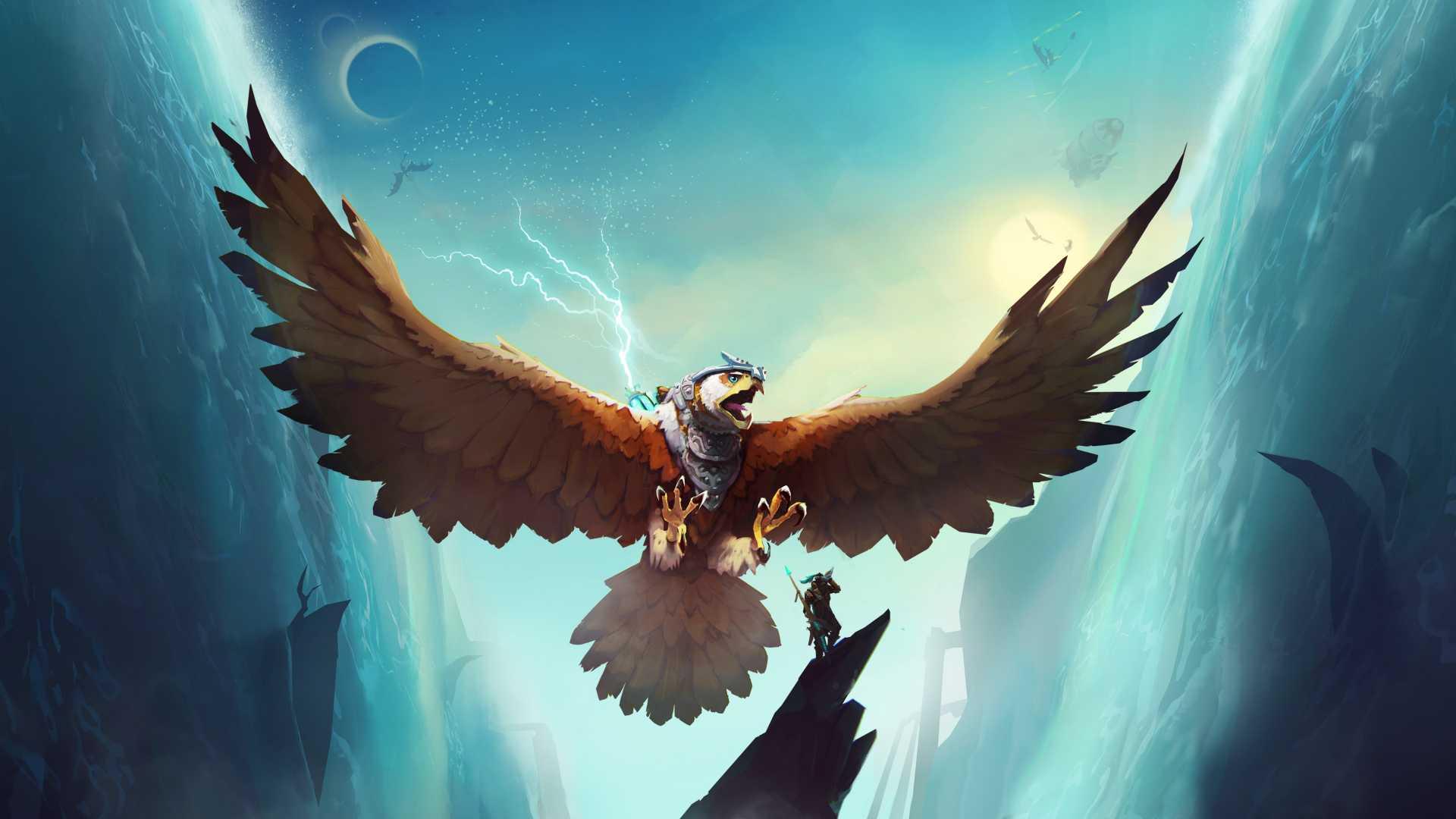 Portada de The Falconeer