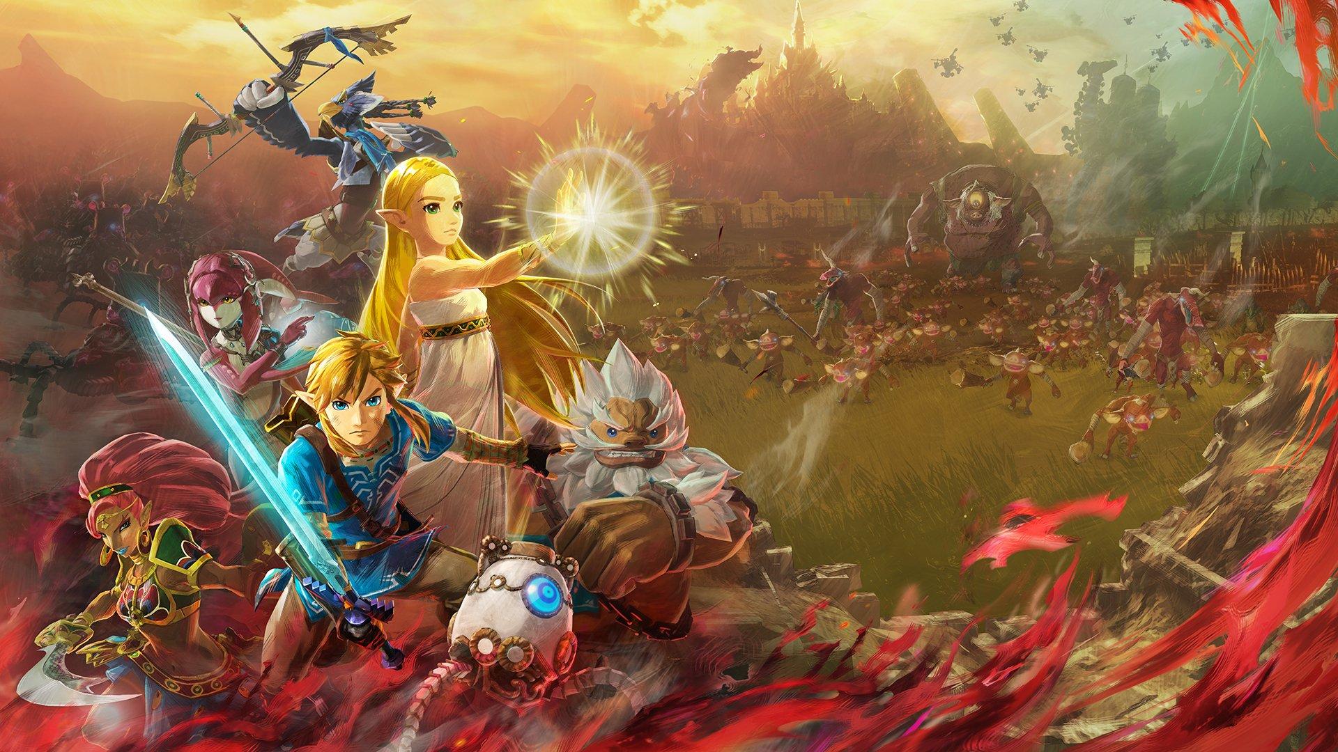 Portada de Hyrule Warriors: Age of Calamity