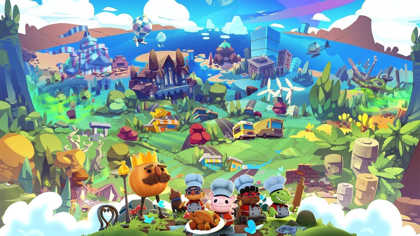 Portada de Overcooked! All You Can Eat