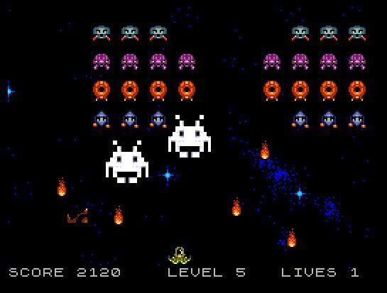 Portada de OuterIntruders (ZX Spectrum Next)