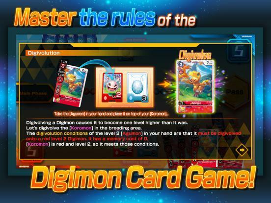 Portada de Digimon Card Game Tutorial App