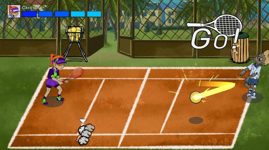 Portada de Streets of Tennis