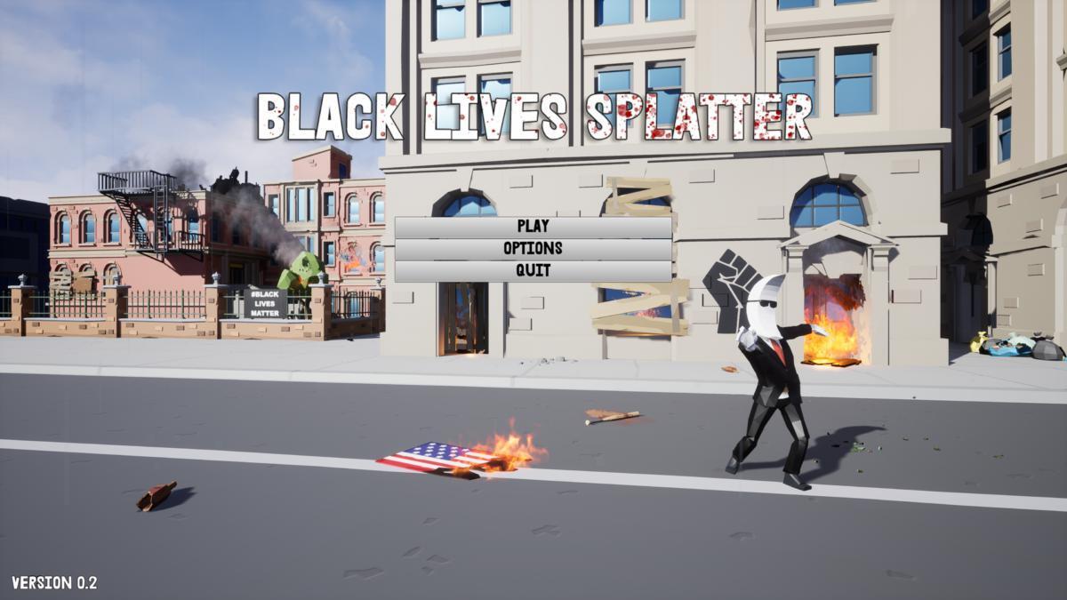 Portada de Black Lives Splatter