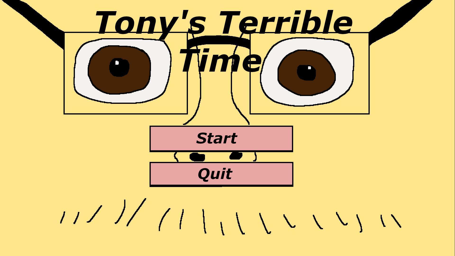 Portada de Tony's Terrible Time