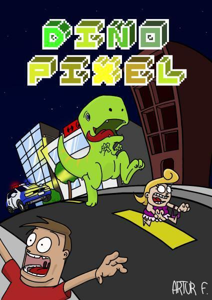 Portada de DINOPIXEL