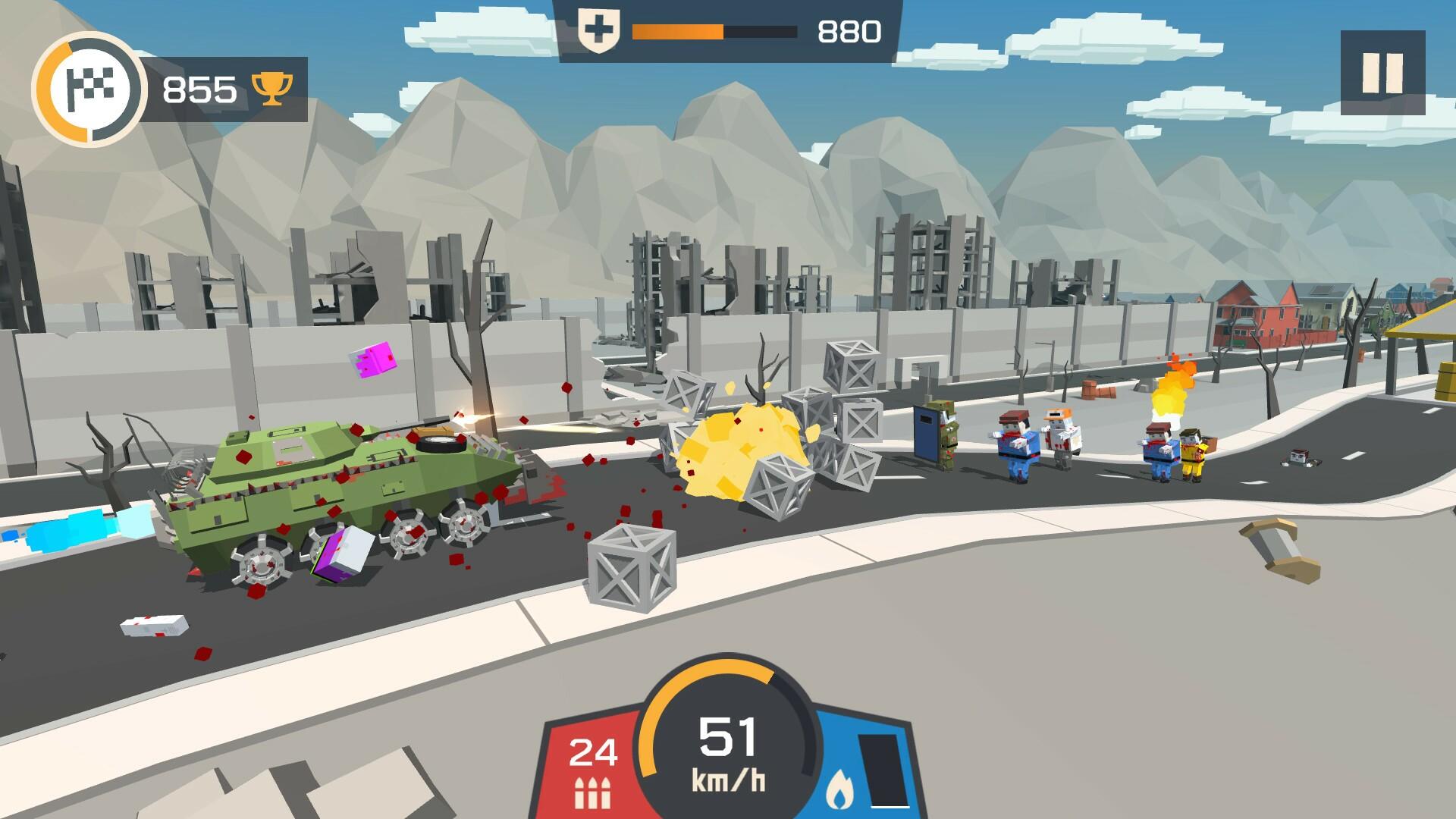 Portada de Zombie Derby: Pixel Survival