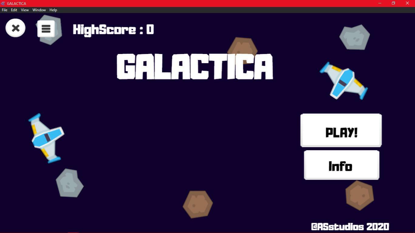 Portada de GALACTICA (AS studios)