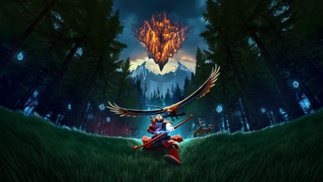 Portada de The Pathless