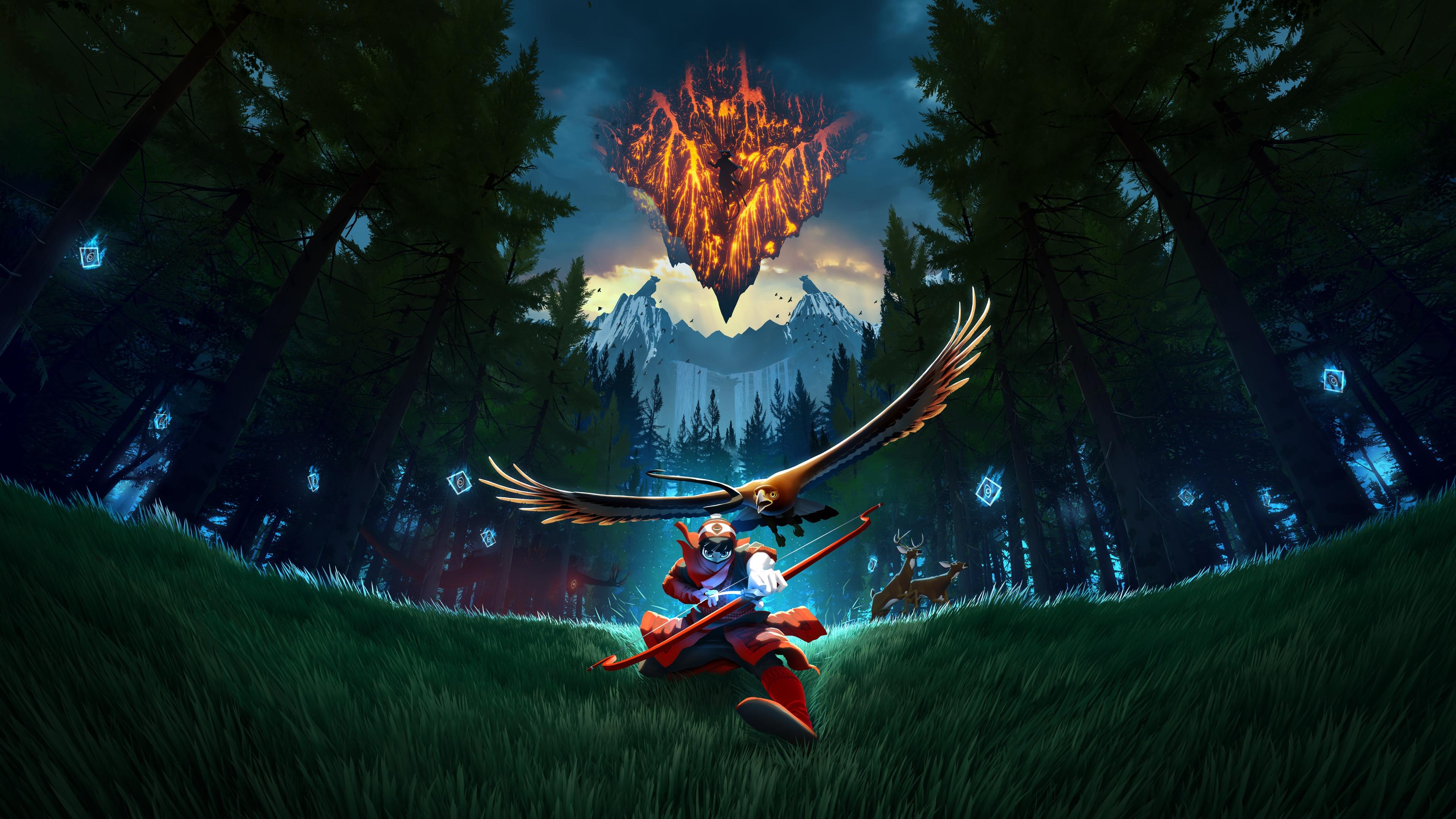 Portada de The Pathless