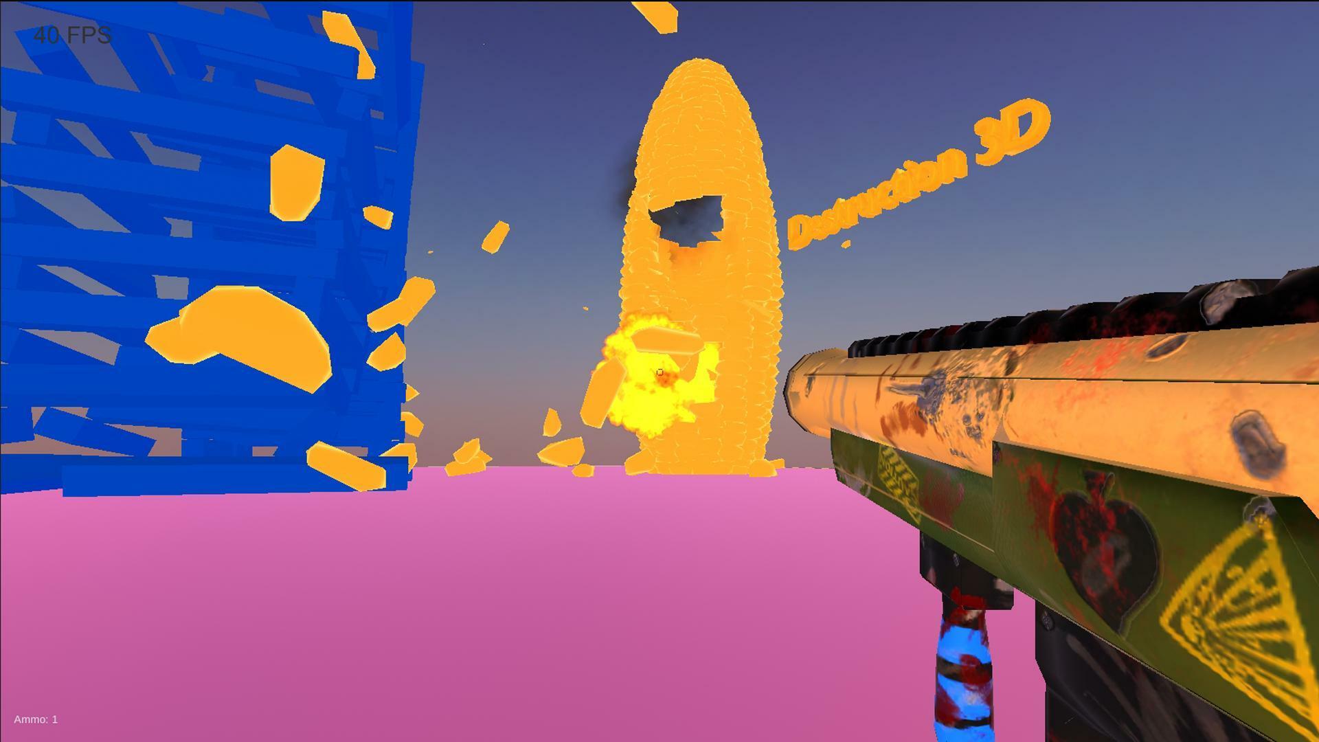 Portada de 3D Simulator Destructin (Prototype)