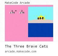 Portada de The Three Brave Cats