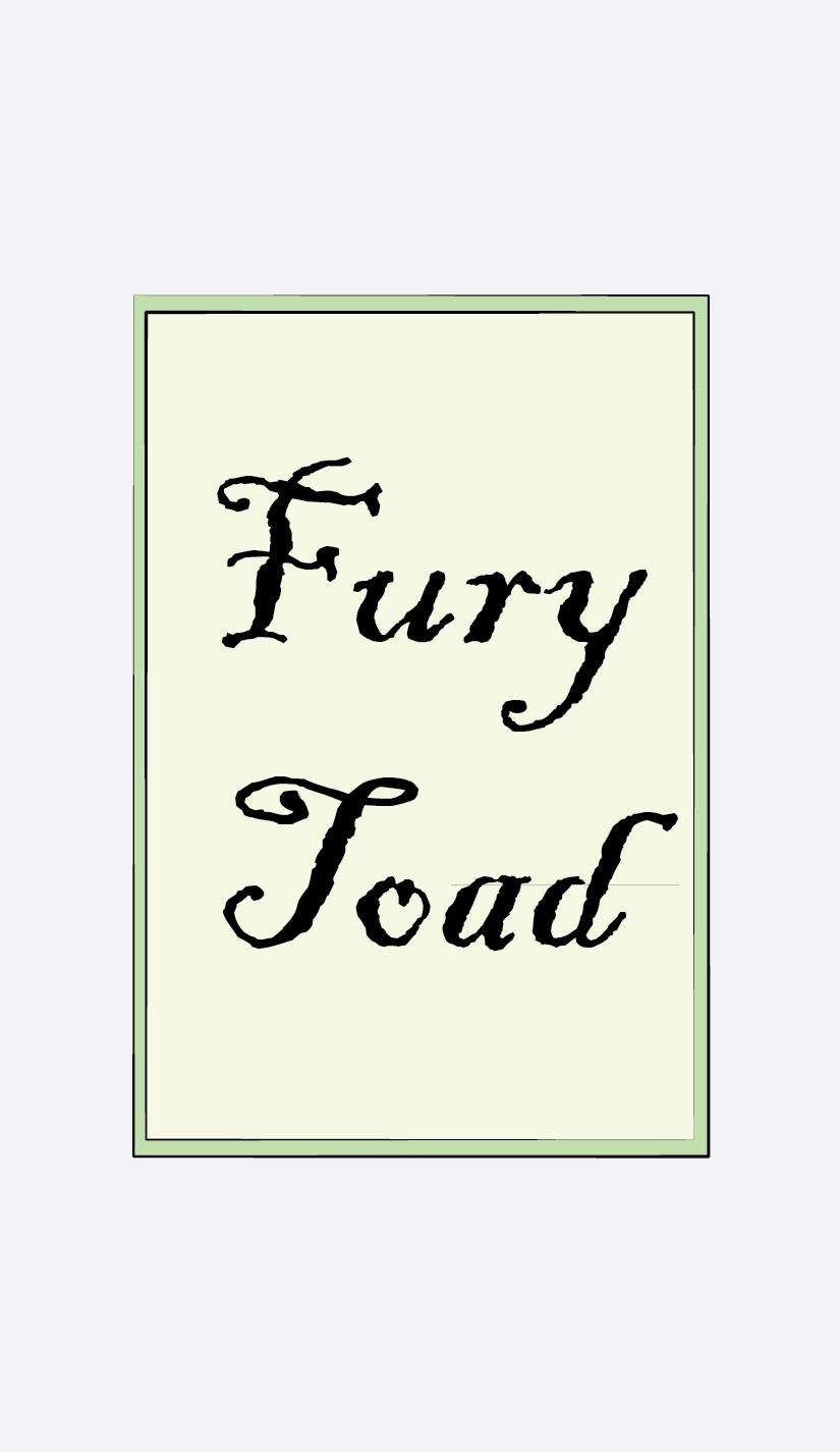 Portada de Fury Toad