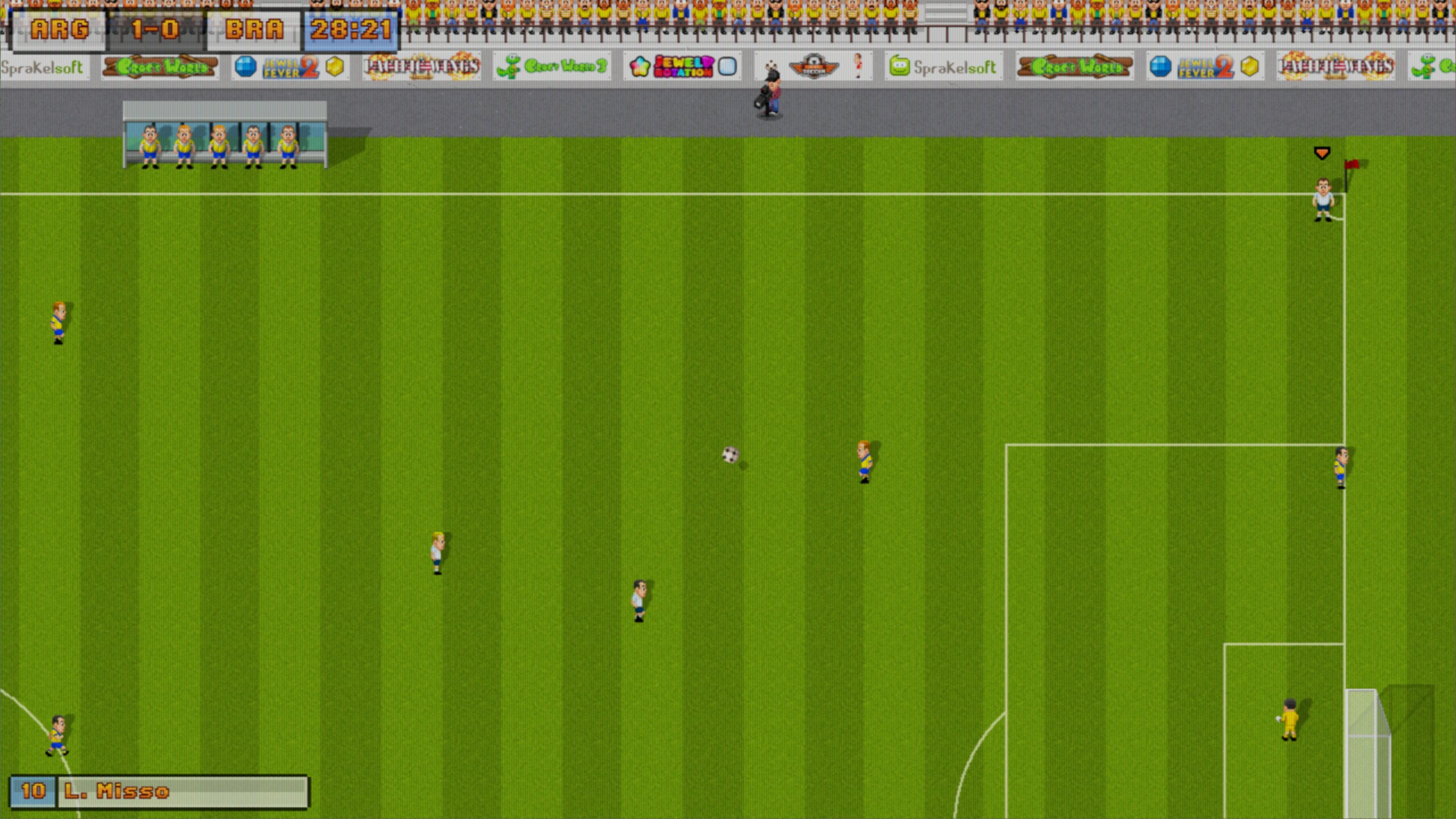 Portada de 16-Bit Soccer