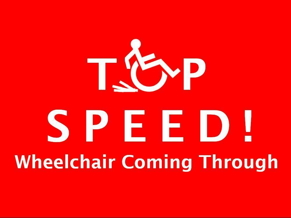 Portada de Top Speed! Wheelchair Coming Through