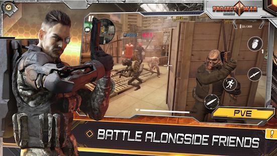 Portada de Project War Mobile - online shooter action game