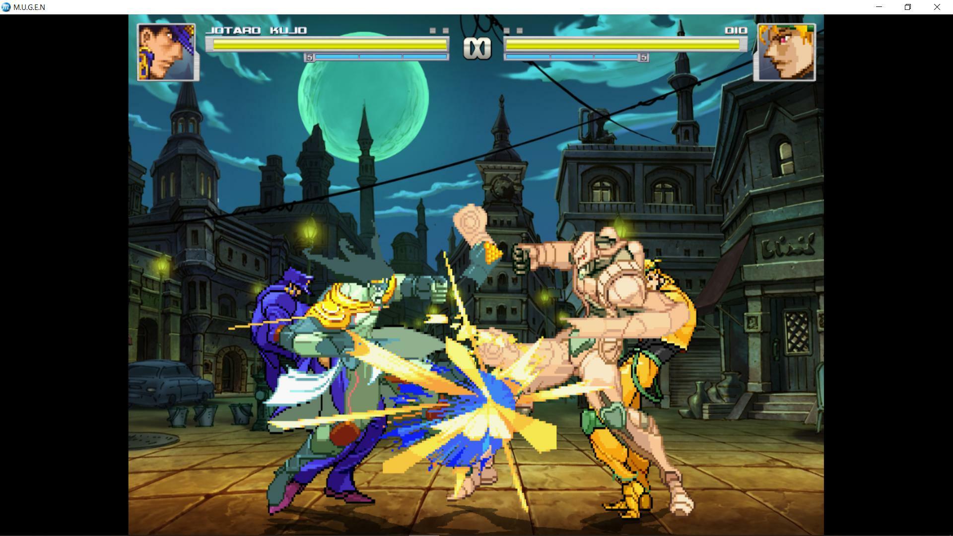 Portada de Jojo's Bizzare adventure fighting game