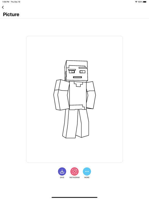 Portada de MineColor - MineCraft Coloring