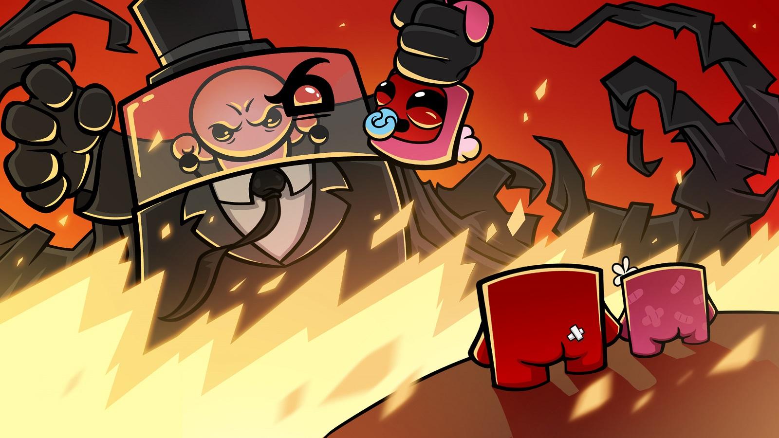 Portada de Super Meat Boy Forever