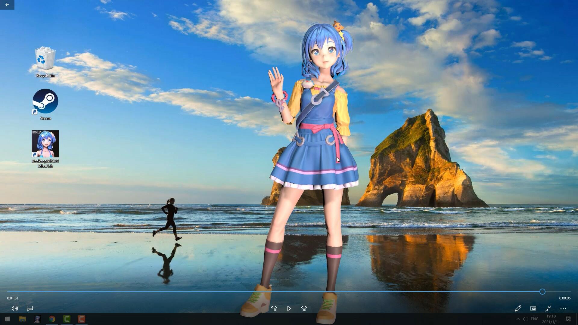 Portada de DesktopMMD3:Miss Fish