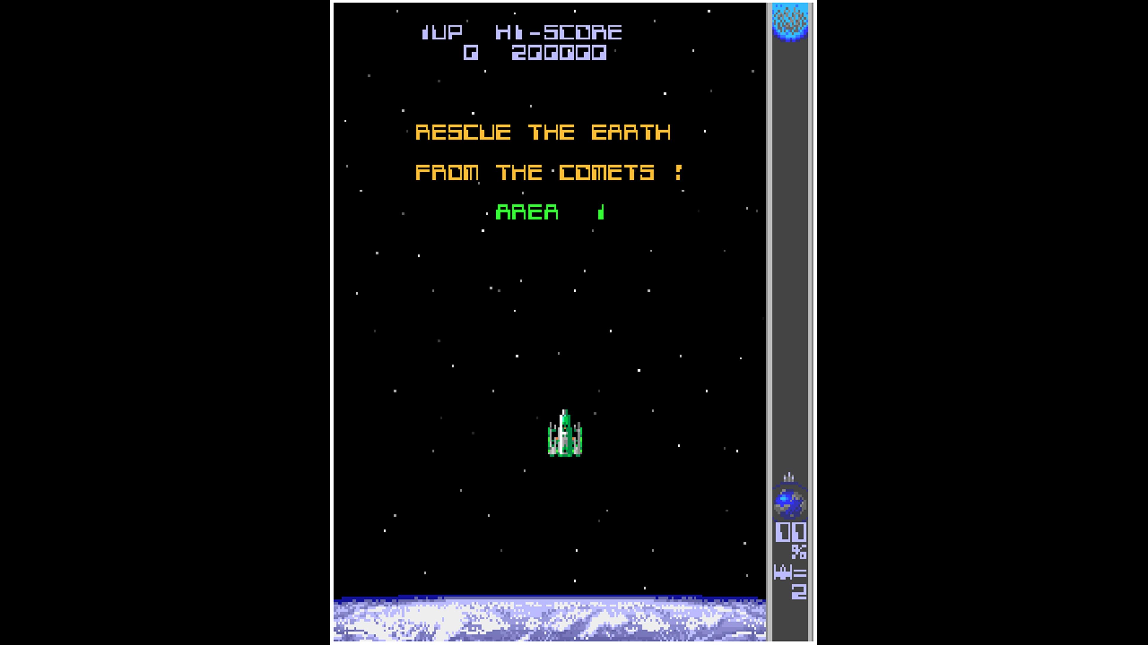 Portada de Arcade Archives HALLEY'S COMET