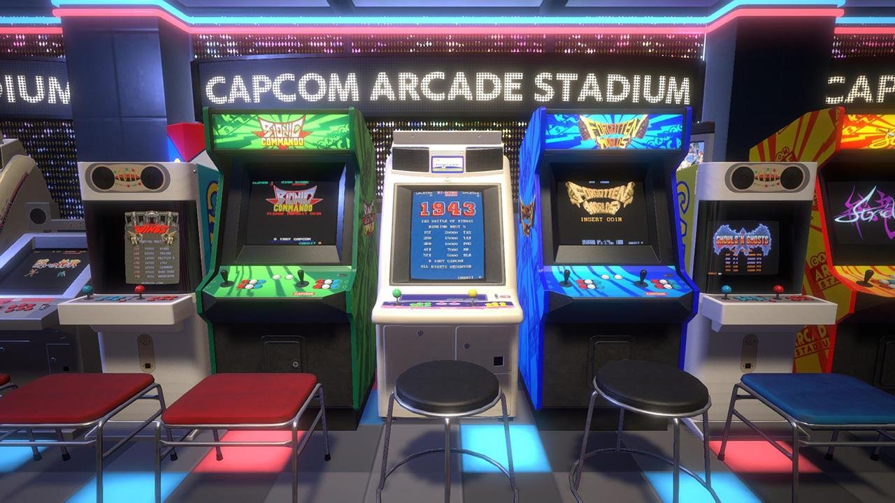 Portada de Capcom Arcade Stadium