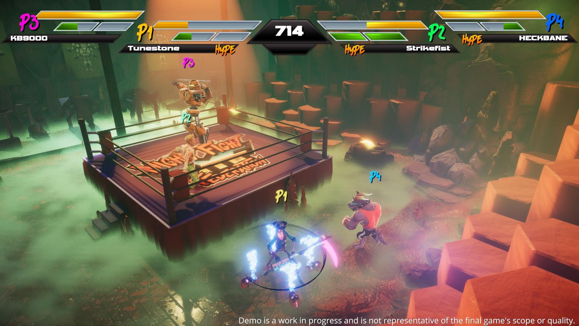 Portada de Mighty Fight Federation