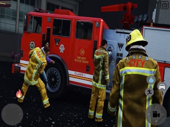 Portada de Fire Truck Department Sim 2021
