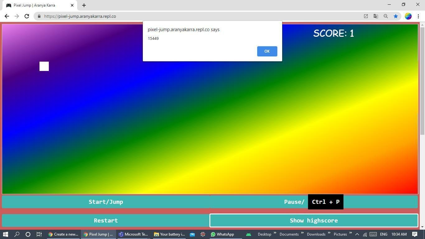 Portada de Pixel Jump (Aranyakarra)