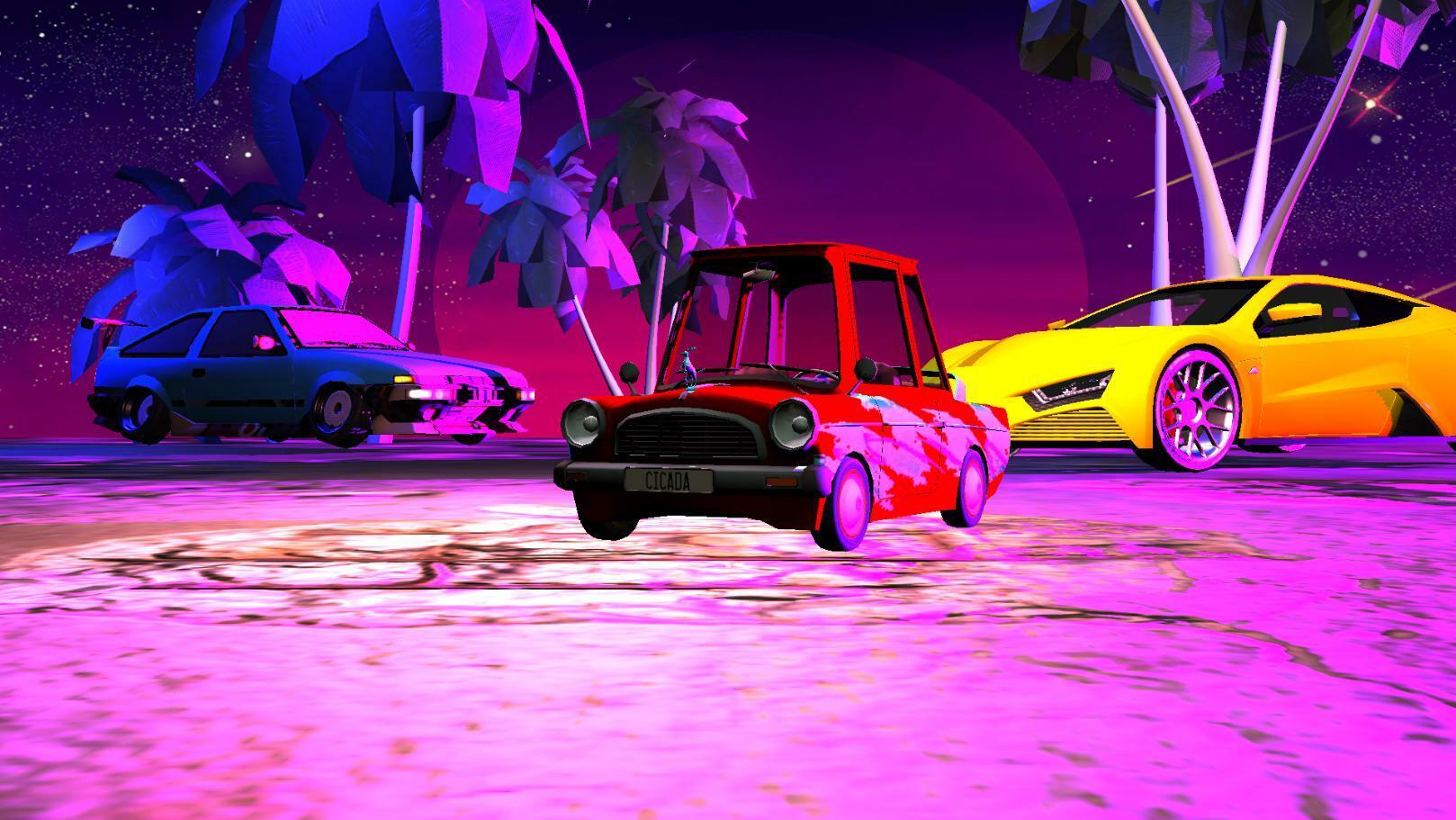 Portada de Vaporwave Car Customization