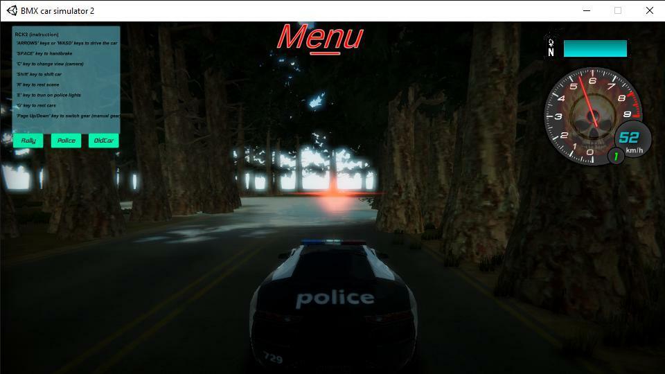 Portada de BMX car simulator 2