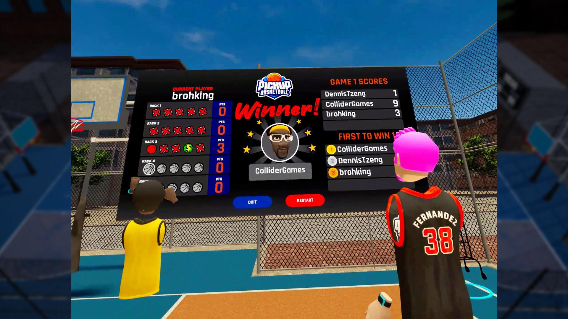 Portada de Pickup Basketball VR