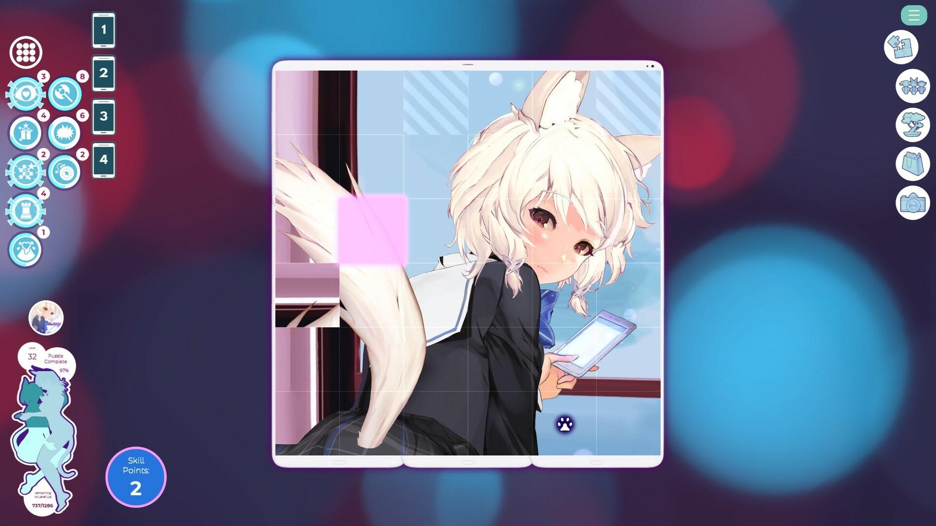 Portada de Mosaique Neko Waifus 4