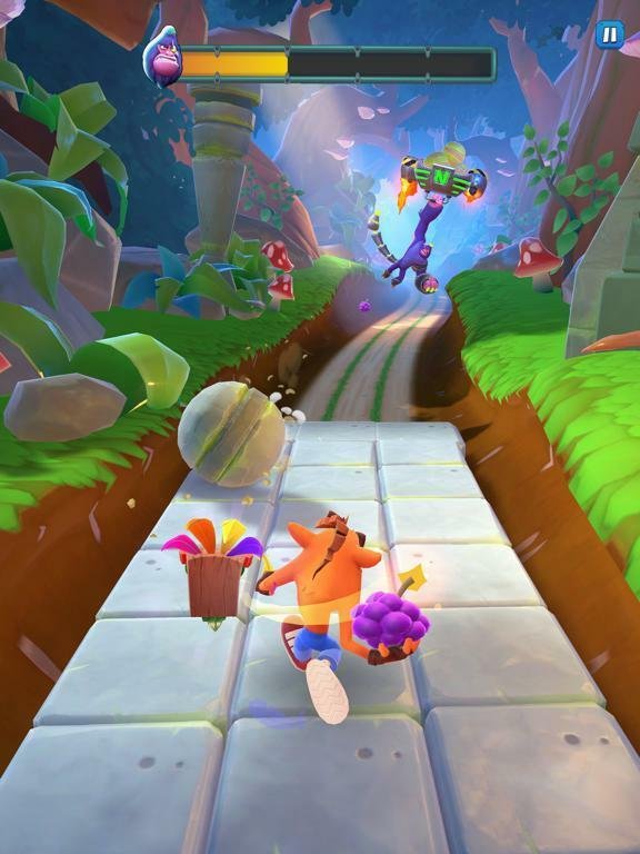 Portada de Crash Bandicoot: On the Run!