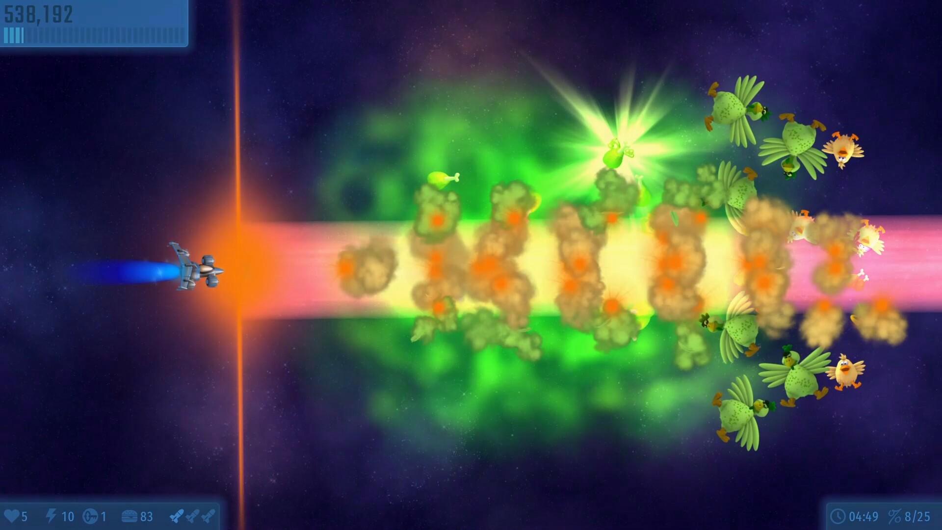 Portada de Chicken Invaders Universe