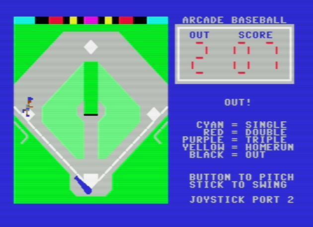 Portada de Arcade Baseball!