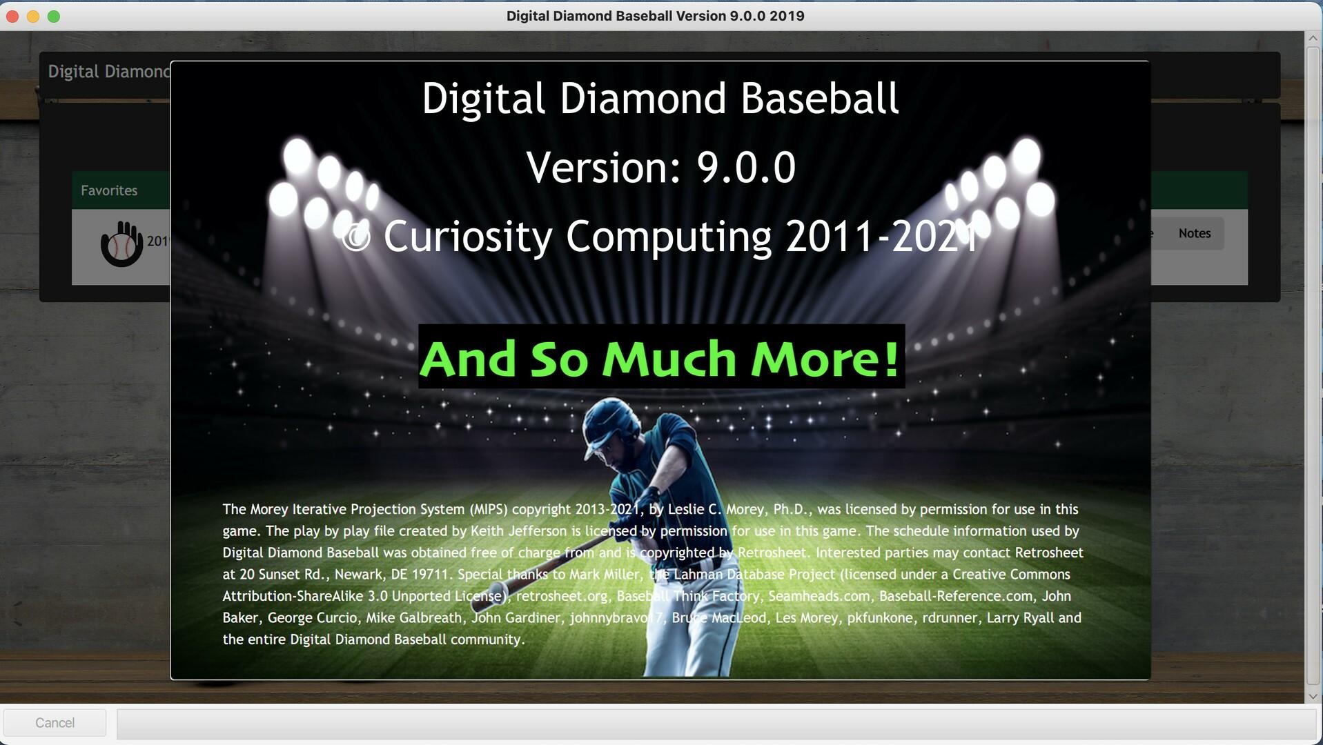 Portada de Digital Diamond Baseball V9