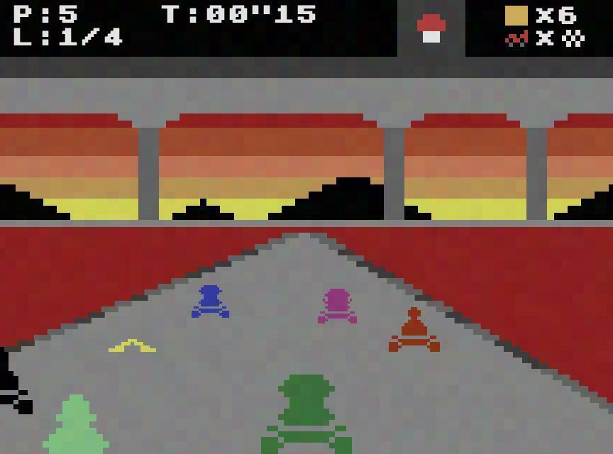 Portada de Atario Kart 2600